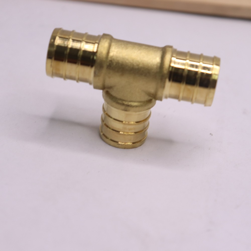 Apollo 3/4 in. Brass PEX-B Barb Tee