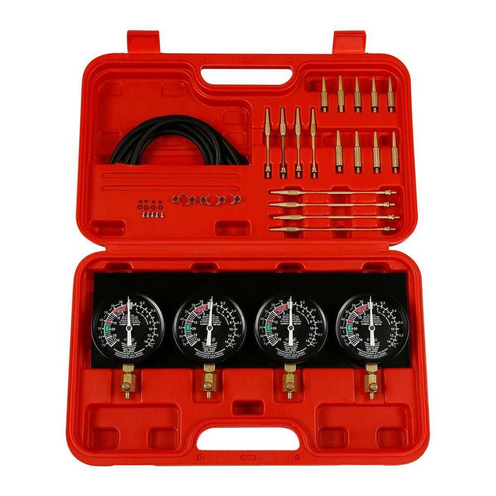Universal Motorcycle Vacuum Carburetor Synchronizer Tool Kit