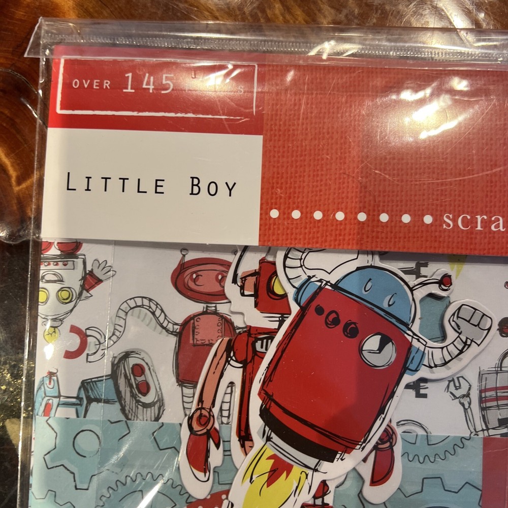 Perfect Pages Scrapbook Page Kit Little Boy
