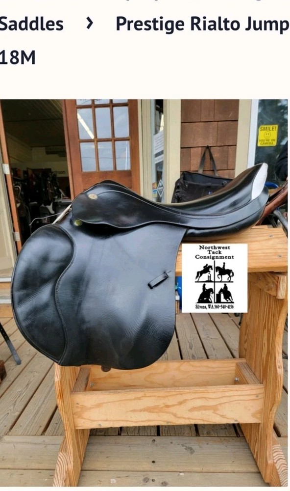 Prestige Jump Saddle, Medium