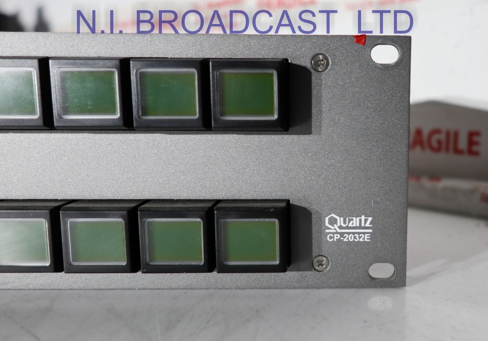 1x Evertz cp2032e ethernet IP router matrix panel