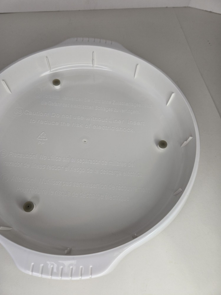NuWave Pro Infrared Oven Replacement Part Base Only - White 20335