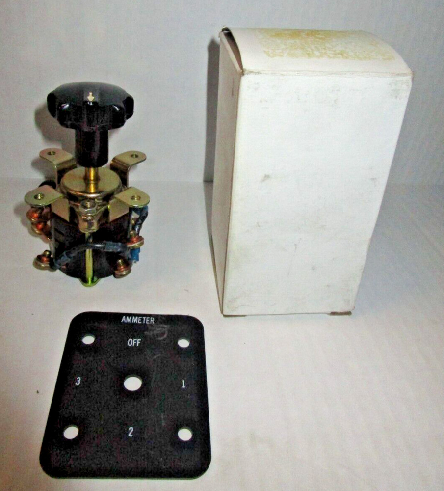 ELECTRO SWITCH 10110C 9346 CONT ROTARY SWITCH