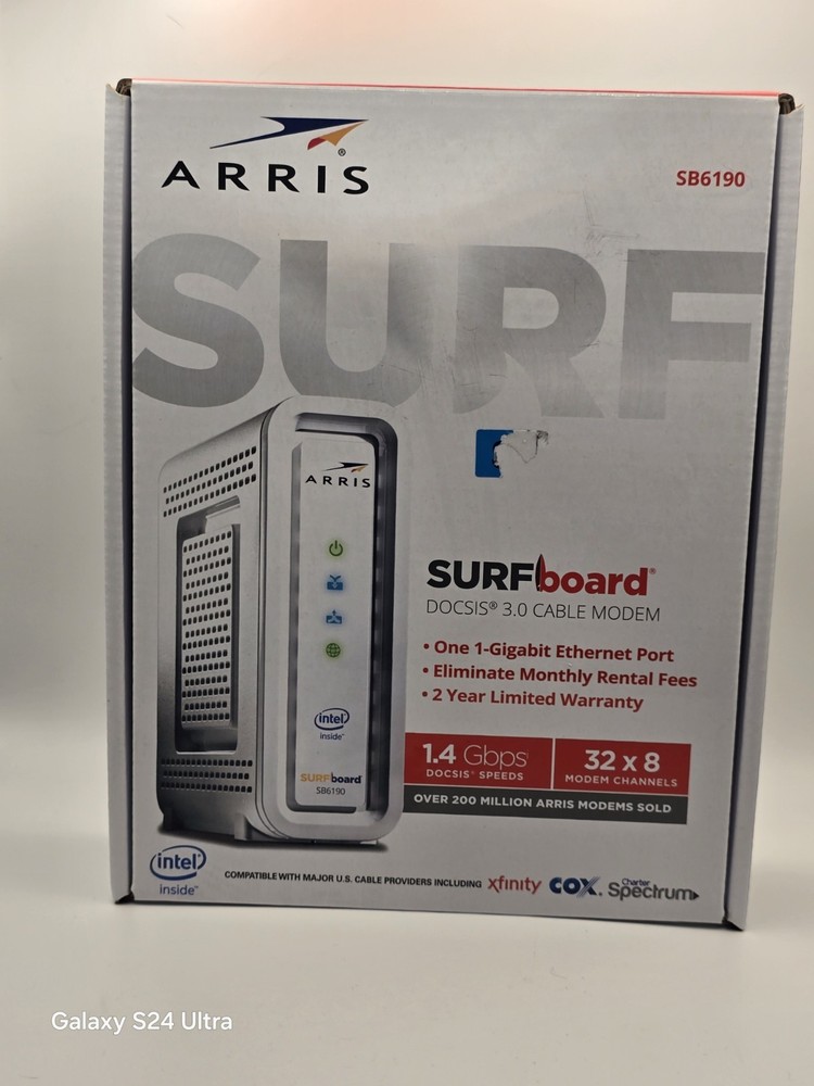 Aris Surf Board SB6190 3.0 (32x8) Cable Modem