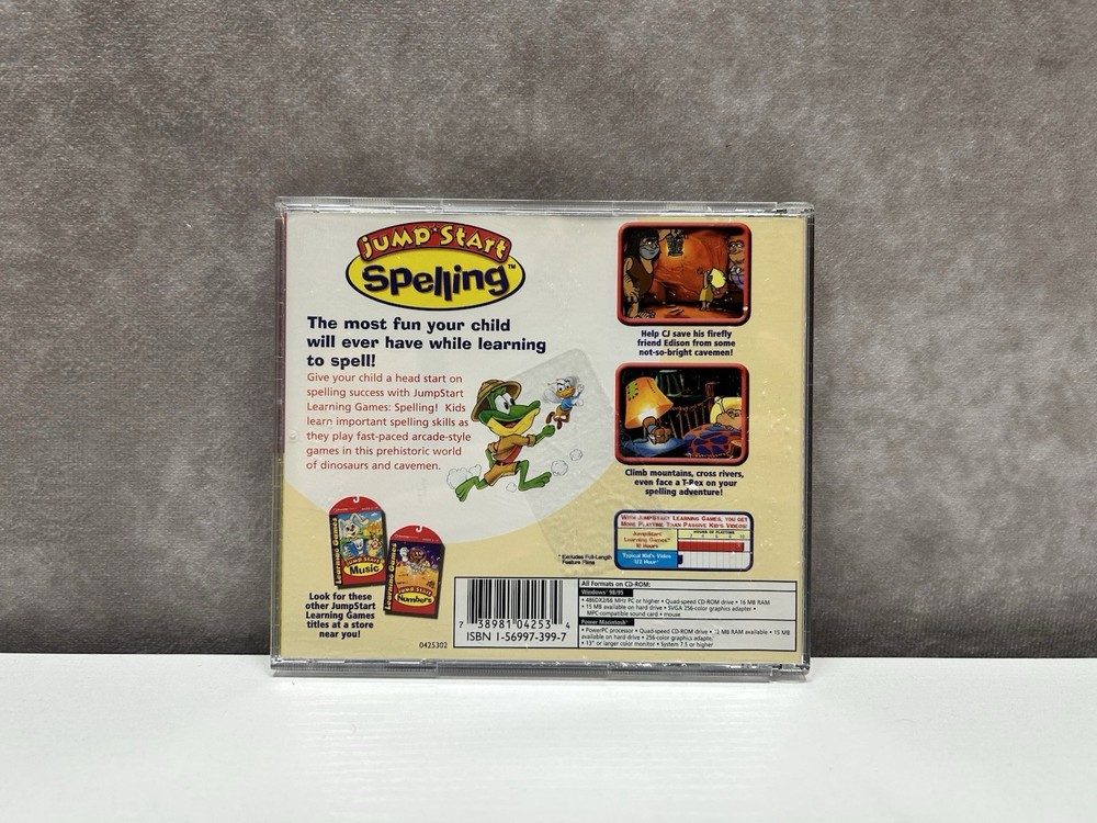 Jump Start Spelling PC Game