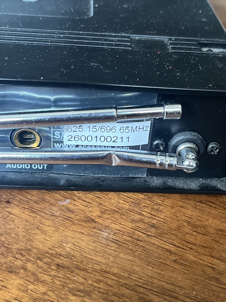 Acesonic UHF-2600 UHF Dual Channel Wireless Microphone System