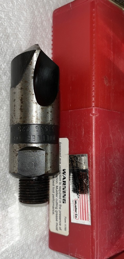 Mueller Tapping Drilling Machine Bit 1-7/16" 33536 Nos