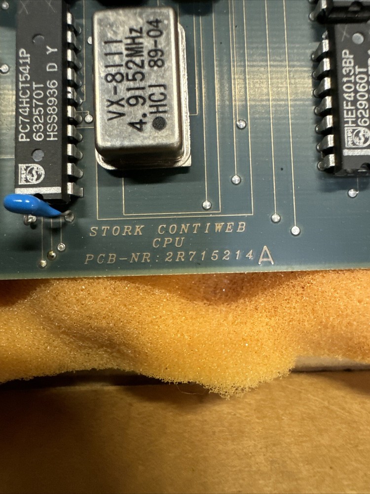 One (1) Stork Contiweb 2R715214A CPU 10-bit New In Box