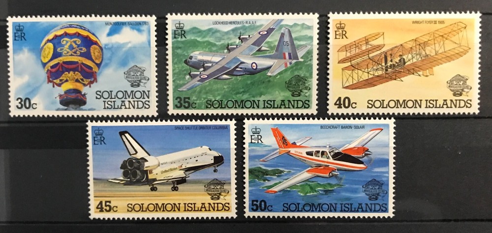 SOLOMON ISLANDS - SET NHM SG