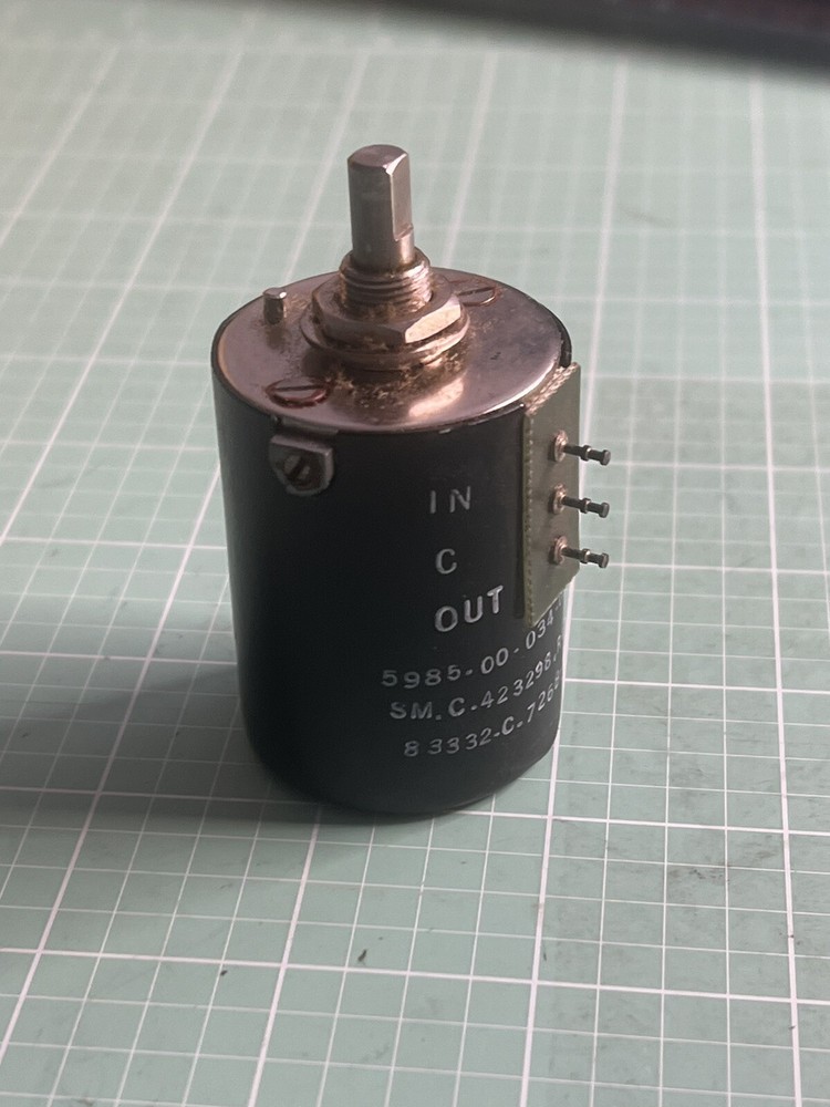 ATTENUATOR VARIABLE NSN 5985-00-034-0951