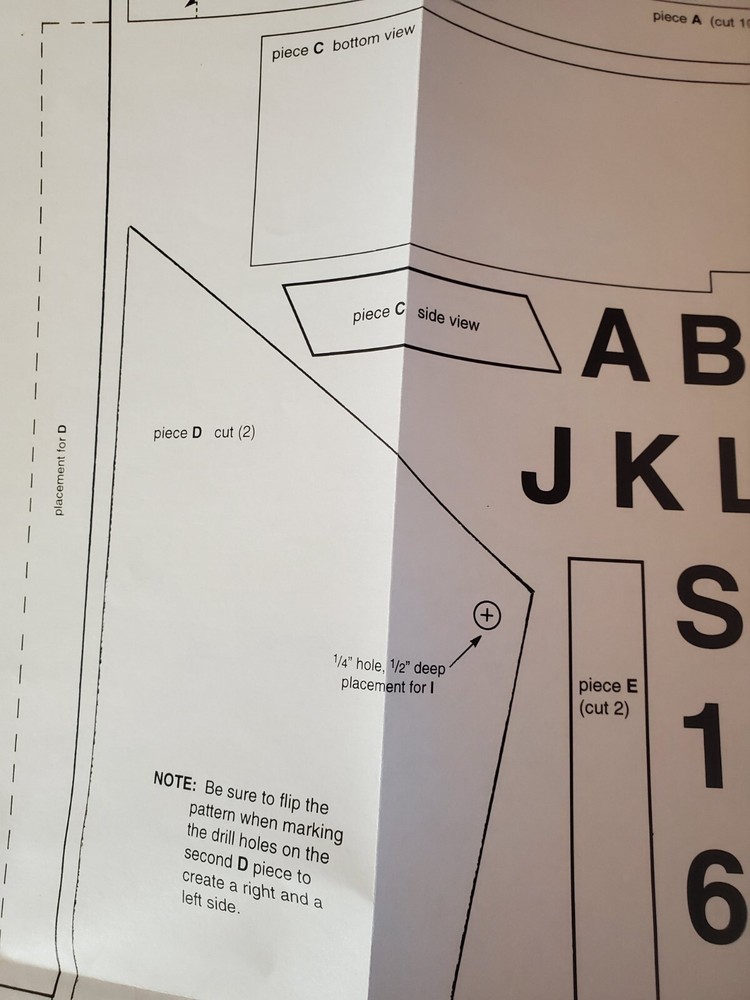 Vintage Cherry Tree woodworking pattern