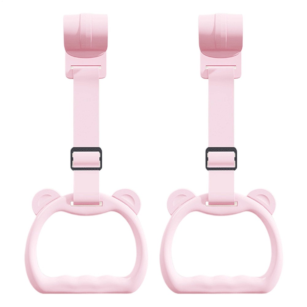 1 Pair Baby Pull up Rings for Playpen, Plastic Standing Training Rings