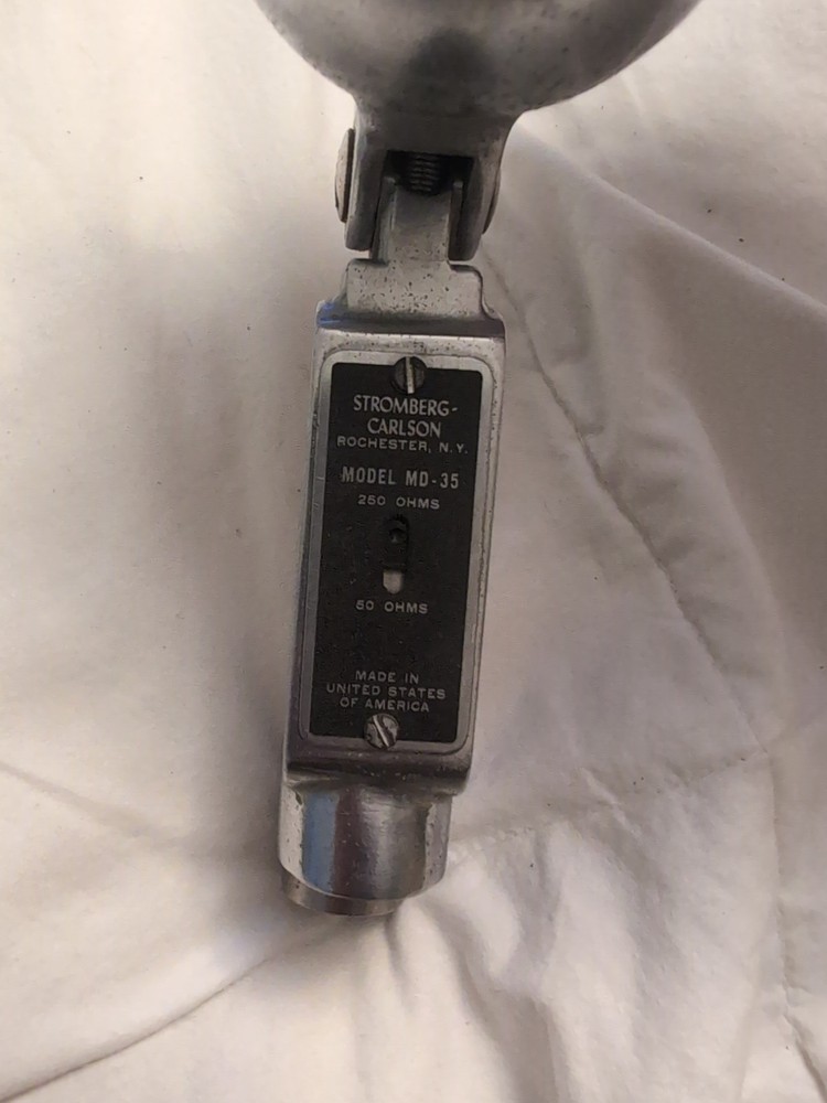Stromberg Carlson MD-35 Vintage Microphone Tested