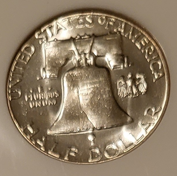 1959 Franklin Half Dollar MS65 NGC