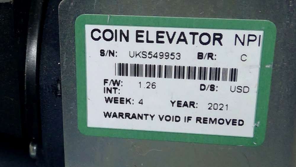 Coin Elevator NPI B/R C