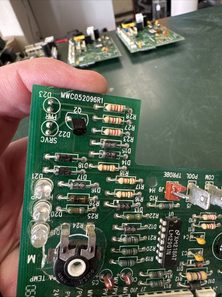 PENTAIR PAC-FAB Pool/Spa Heater Control Circuit Board MWC052096R1