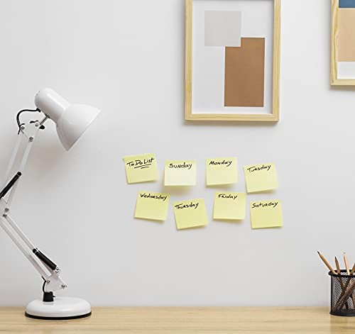 2400 Sheets Sticky Notes - 2 x 1.5 Notes Pads, Small Self 24 Packs-yellow