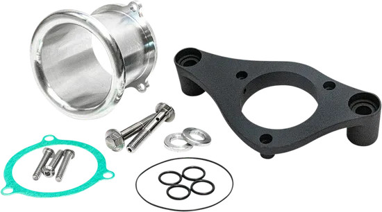 Feuling Black Alulminum 3in Velocity Stack Harley Heritage Classic 107 18-21