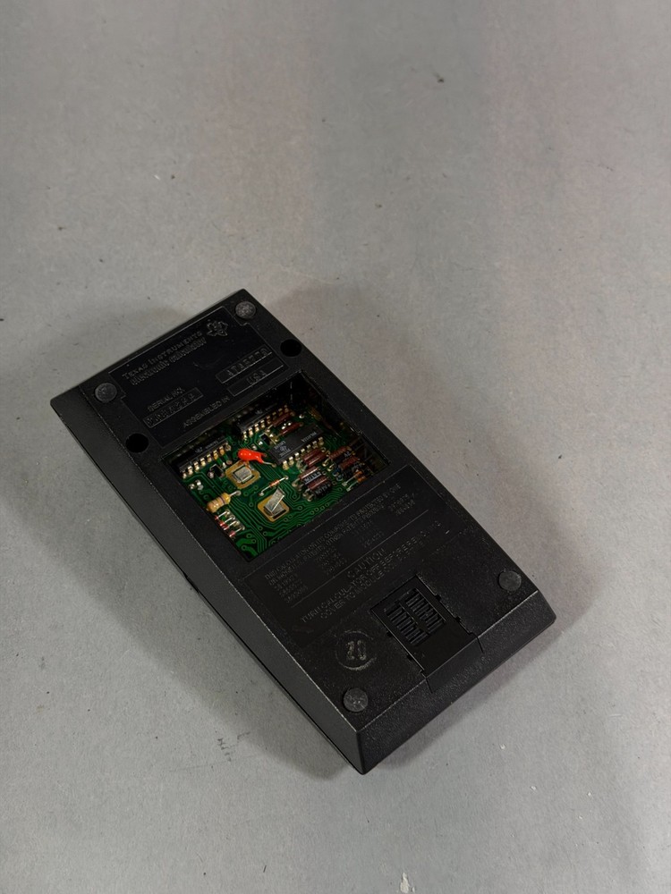 Texas Instruments TI Programmable 59 Calculator Case Master Module Software Card