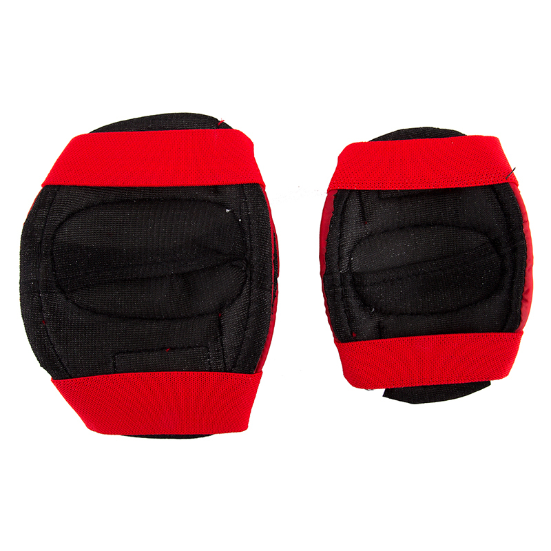 Kidzamo Bicycle Elbow/Kneepad Set- Red/Black Flame
