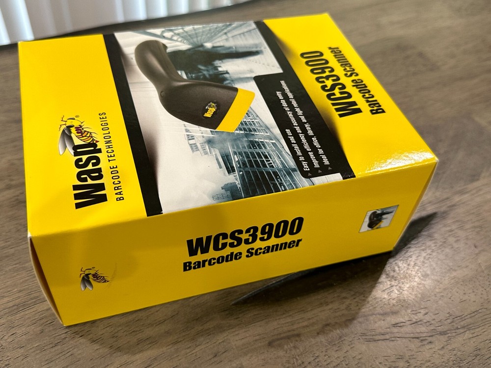 Wasp WCS3900 Barcode Scanner / Handheld / USB / PS2 Cable