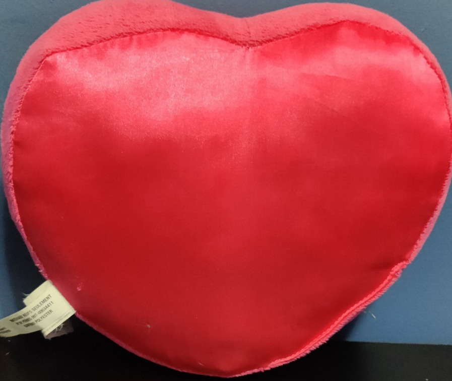 Plush Craft 8" Children's Rainbow Heart Pillow