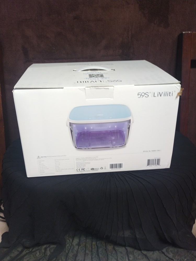 59S UV Sanitizer Box with Smart Drying Temperature Control for Storage