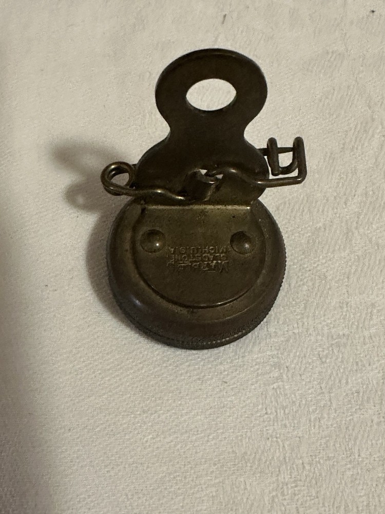 Vintage Marbles Brass Compass Gladstone Michigan