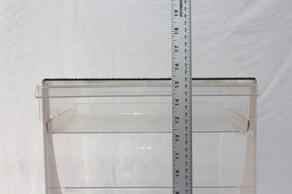 Curved Clear Acrylic Cookie & Pastry Display Case