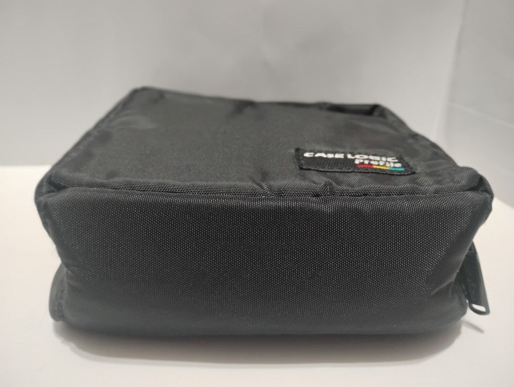 Vintage Case Logic 2 Pocket CD Walkman Holder With Strap And Extended Strap