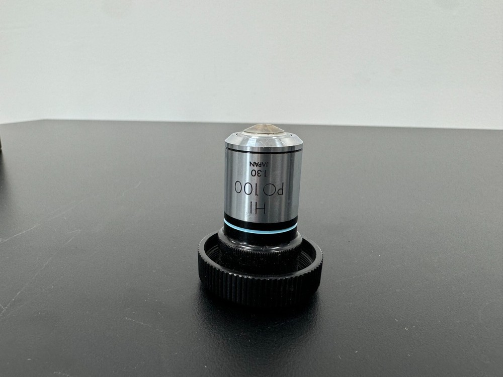 OLYMPUS HI PO 100 1.30 Microscope Objective #16354