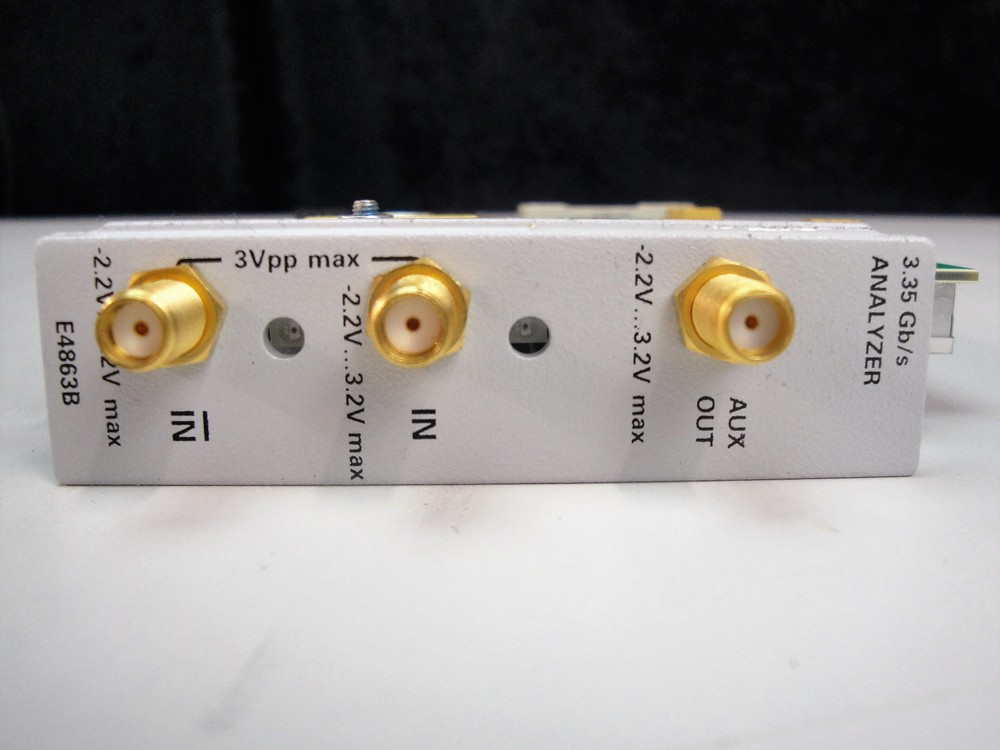 Untested/ As-Is - Agilent / HP E4863B 3.35Gb/s Analyzer Module for ParBERT 81250