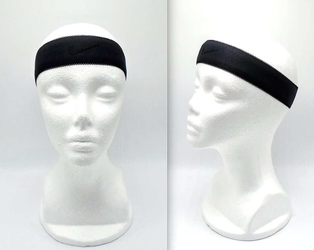 Nike Logo Headband Womens Black/Black