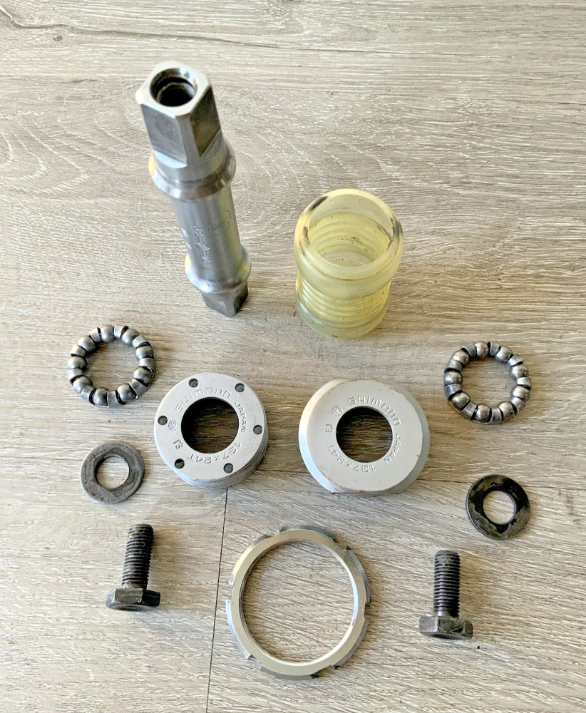 SHIMANO 600 BOTTOM BRACKET BRITISH THREADED 69-107 MM