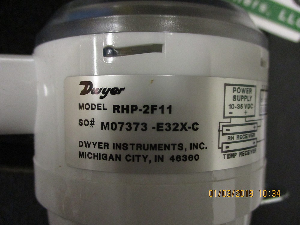 RHP-2F11 Dwyer Polymer Capacitance Humidity Sensor BRAND NEW!