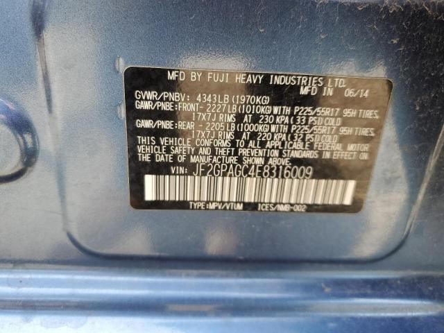 XV CROSST 2014 Transmission Shift 1332171