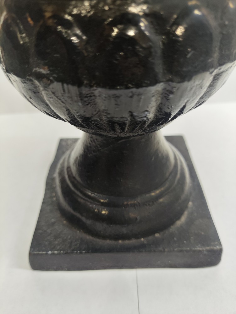 Vintage Cast Iron Urn Planter 8 1/2”