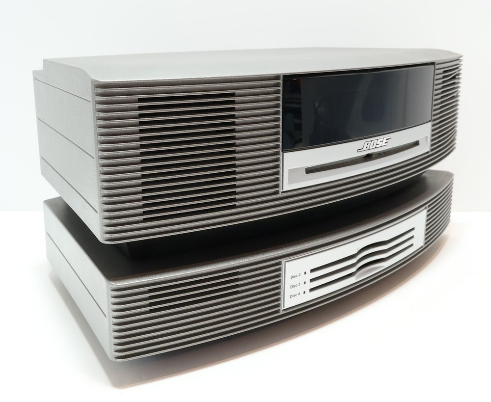 Bose Wave Music System AM FM CD Player AWRCC1 w/ Multi-CD Changer Accessory