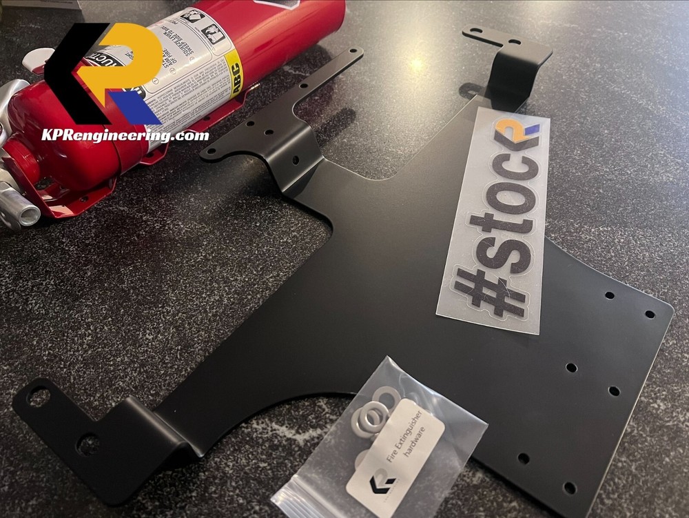 2003+ SAAB 9-3 Seat Fire Extinguisher Mount Kit - Drivers Side