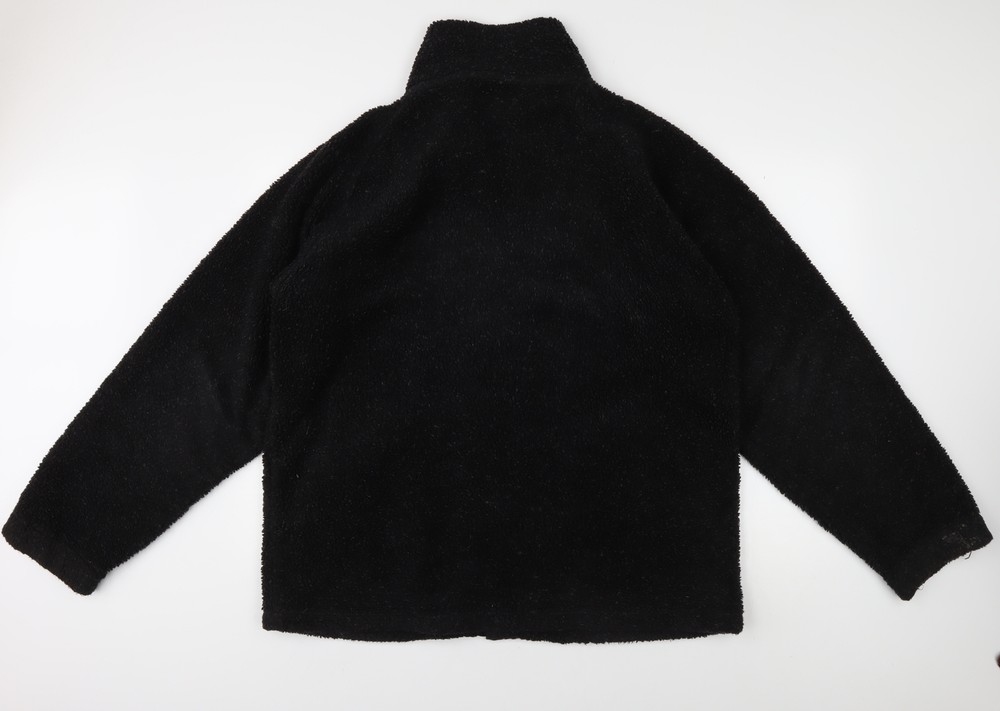 Maximum Performance Men's Black Basic Jacket, XL, Full Zip