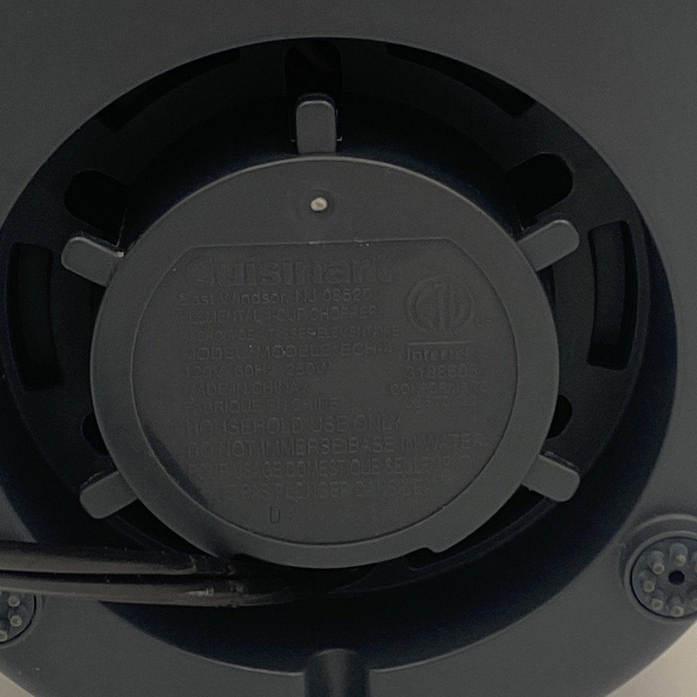 Cuisinart ECH-4 Gray Replacement Motor Tested & Working Base Only