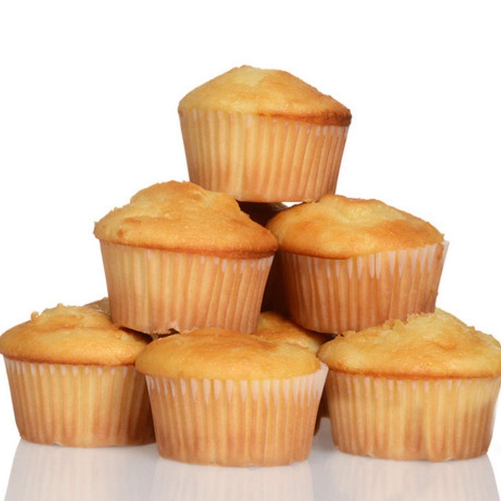 Caperci Standard Natural Cupcake Liners 500 Count, No Standard,