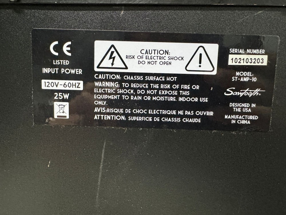 SANTOOH GUITAR AMP MODEL #ST AMP-10