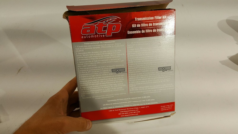 ATP Auto Trans Filter Kit-Premium Replacement B-175, NEW