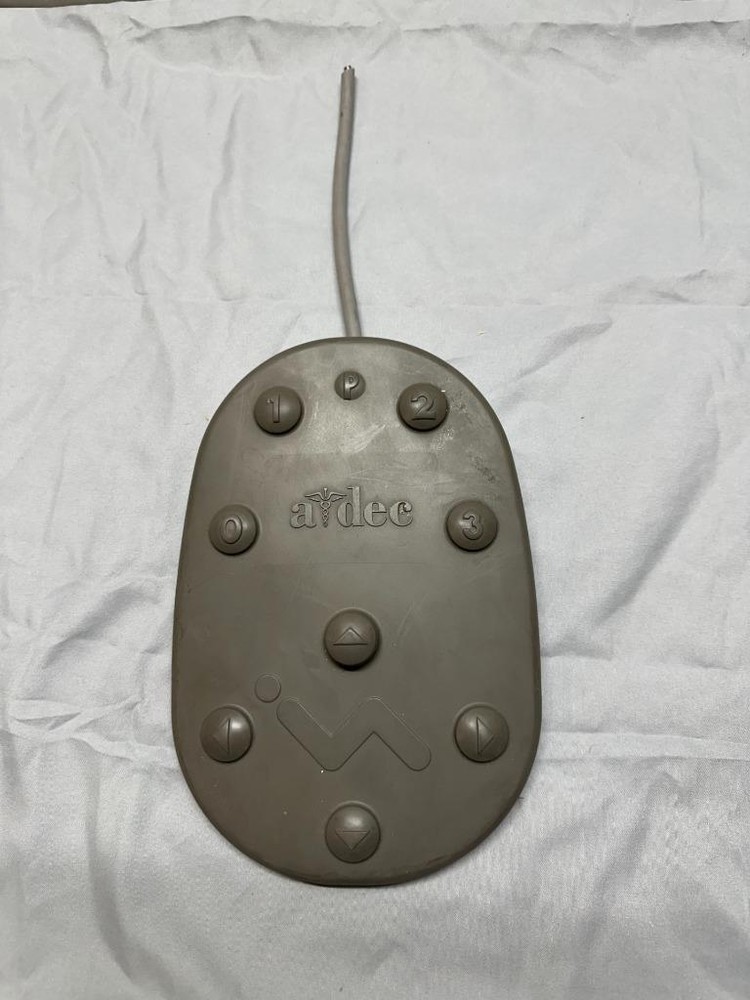Adec 8 function foot switch Gray 62.0163.01