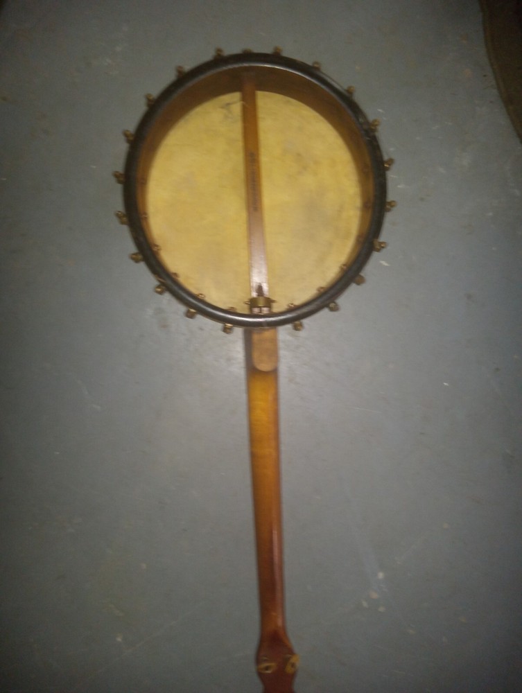 1920's Cowskin Banjo