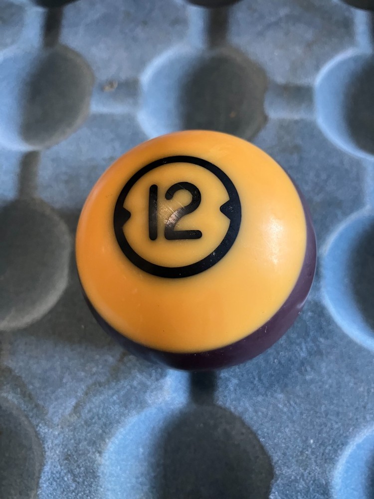 Brunswick Centennial Pool Billiard Pocket Ball #12 Replacement
