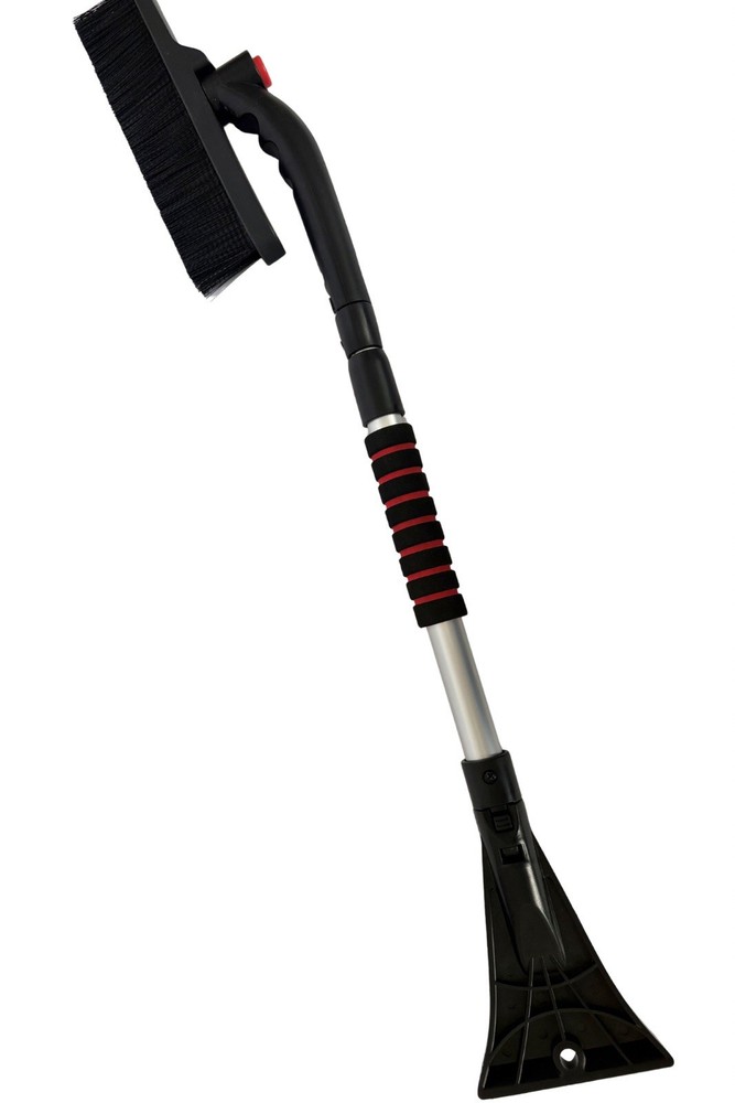 Extendable Ice Scraper And Snow Brush For Car  Window And Windshield, Sratchless