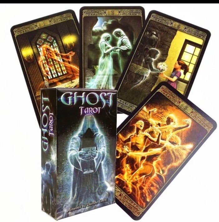 Ghost Tarot: 78 Card Tarot Deck Oracle English Version New