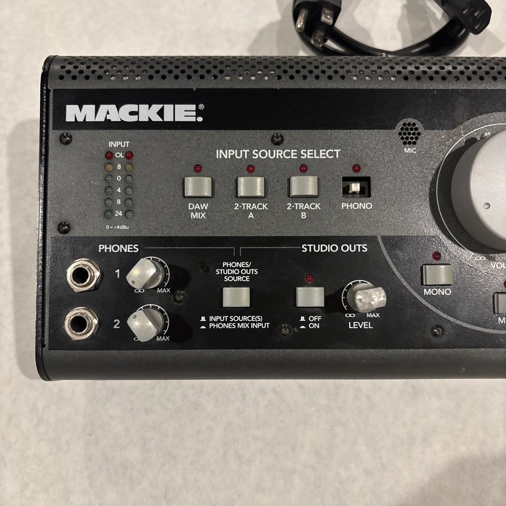 Mackie Big Knob Studio Command System BigKnob Speaker Monitor Controller *Read